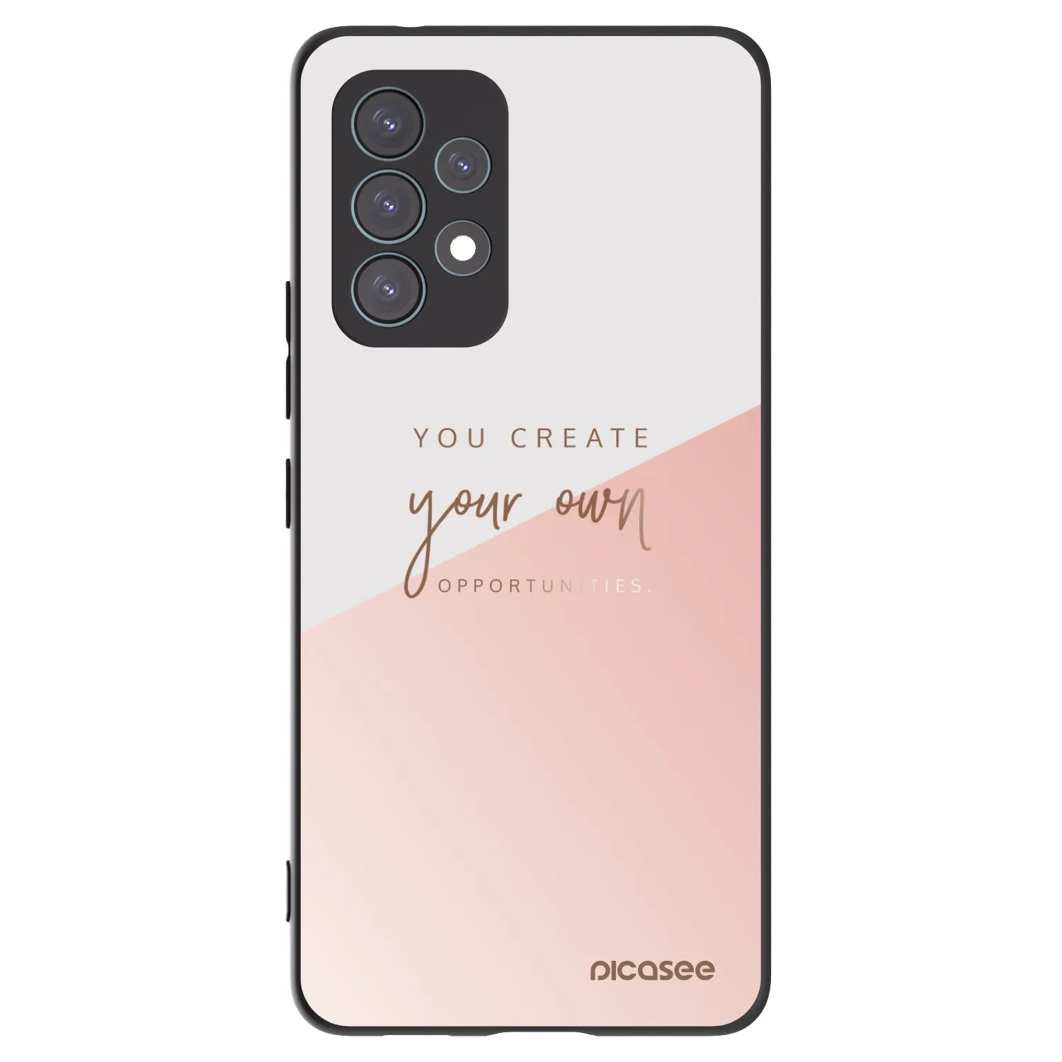 Picasee silikónový čierny obal pre Samsung Galaxy A53 5G A536 - Vytvor si svoju vlastnú príležitosť