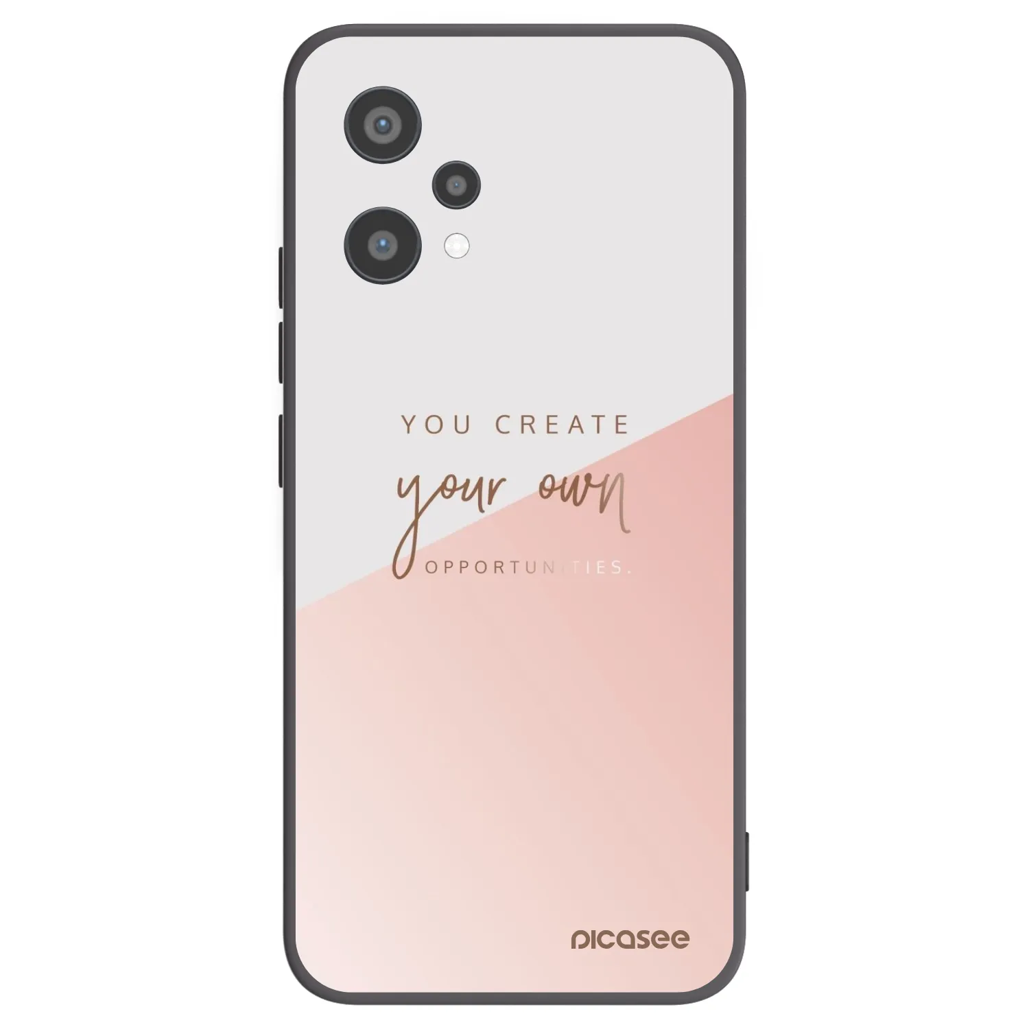 Picasee silikónový čierny obal pre Realme 9 Pro 5G - Vytvor si svoju vlastnú príležitosť