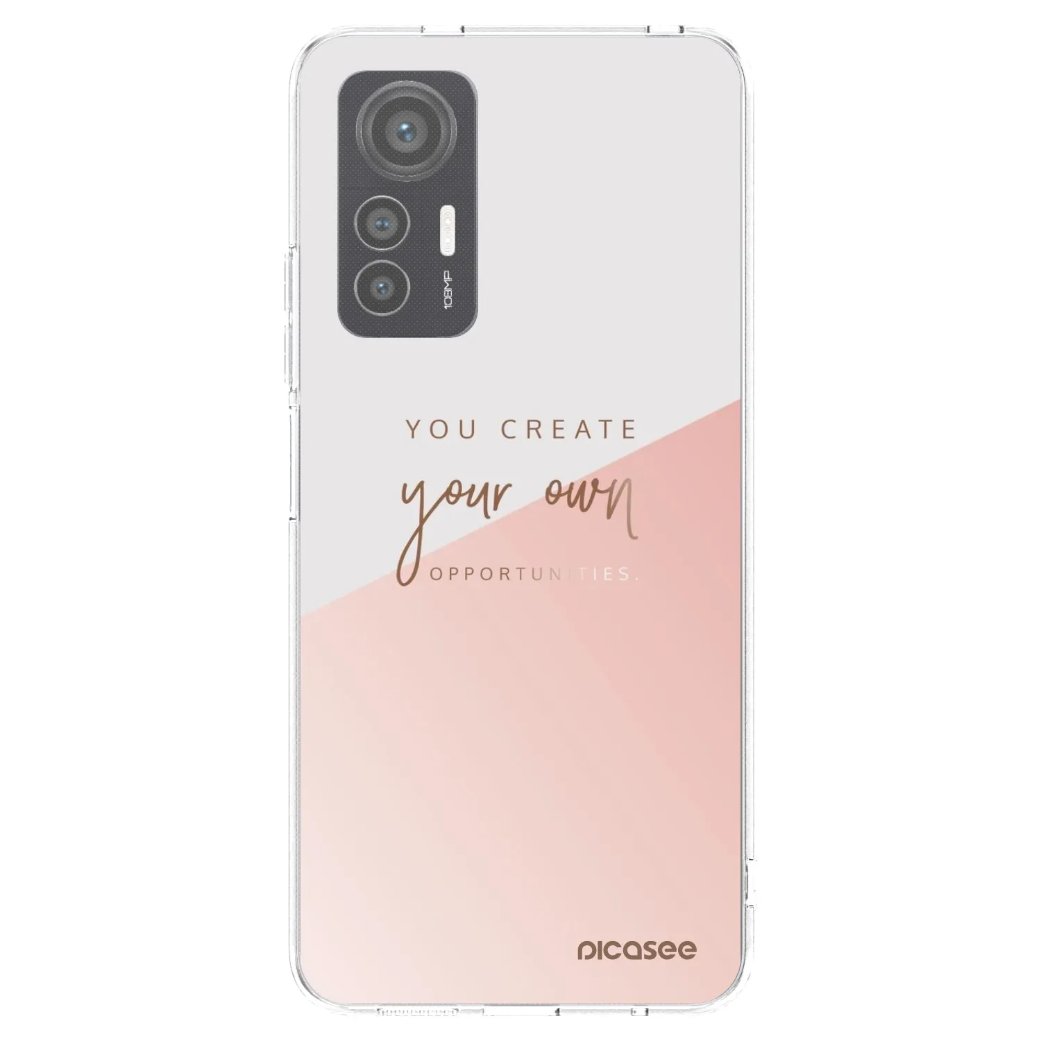 Picasee silikónový prehľadný obal pre Xiaomi 12 Lite - Vytvor si svoju vlastnú príležitosť