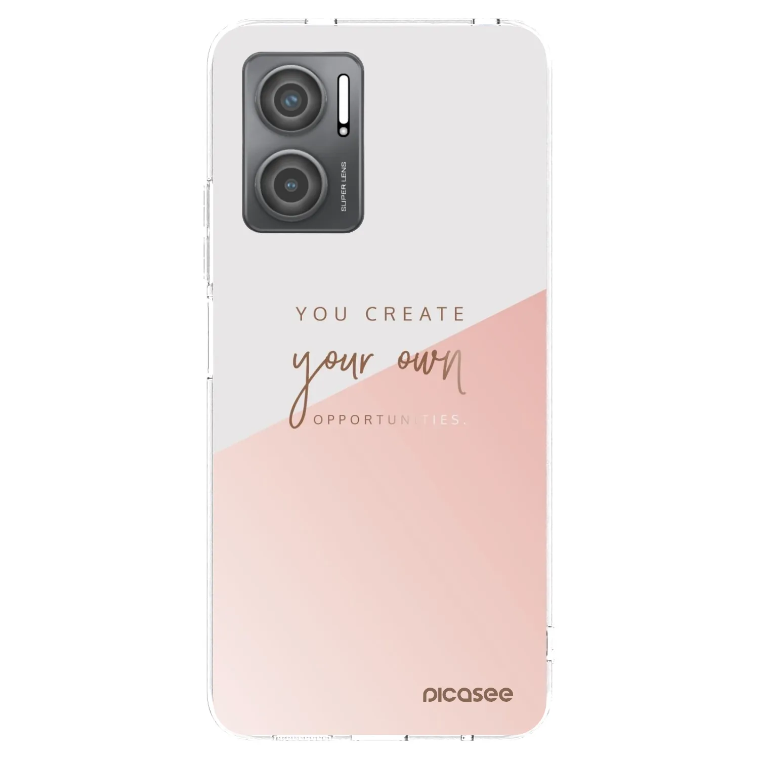 Picasee silikónový prehľadný obal pre Xiaomi Redmi 10 5G - Vytvor si svoju vlastnú príležitosť
