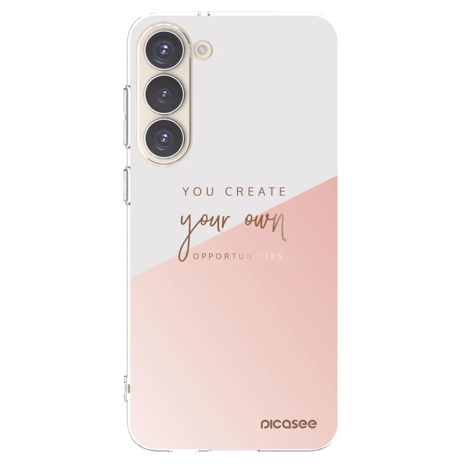 Picasee silikónový prehľadný obal pre Samsung Galaxy S23+ 5G - Vytvor si svoju vlastnú príležitosť
