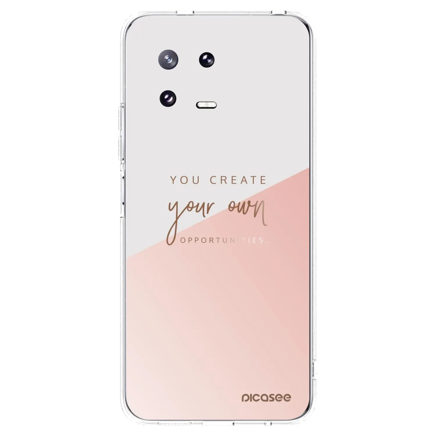 Silikónový prehľadný obal pre Xiaomi 13 Pro - Vytvor si svoju vlastnú príležitosť