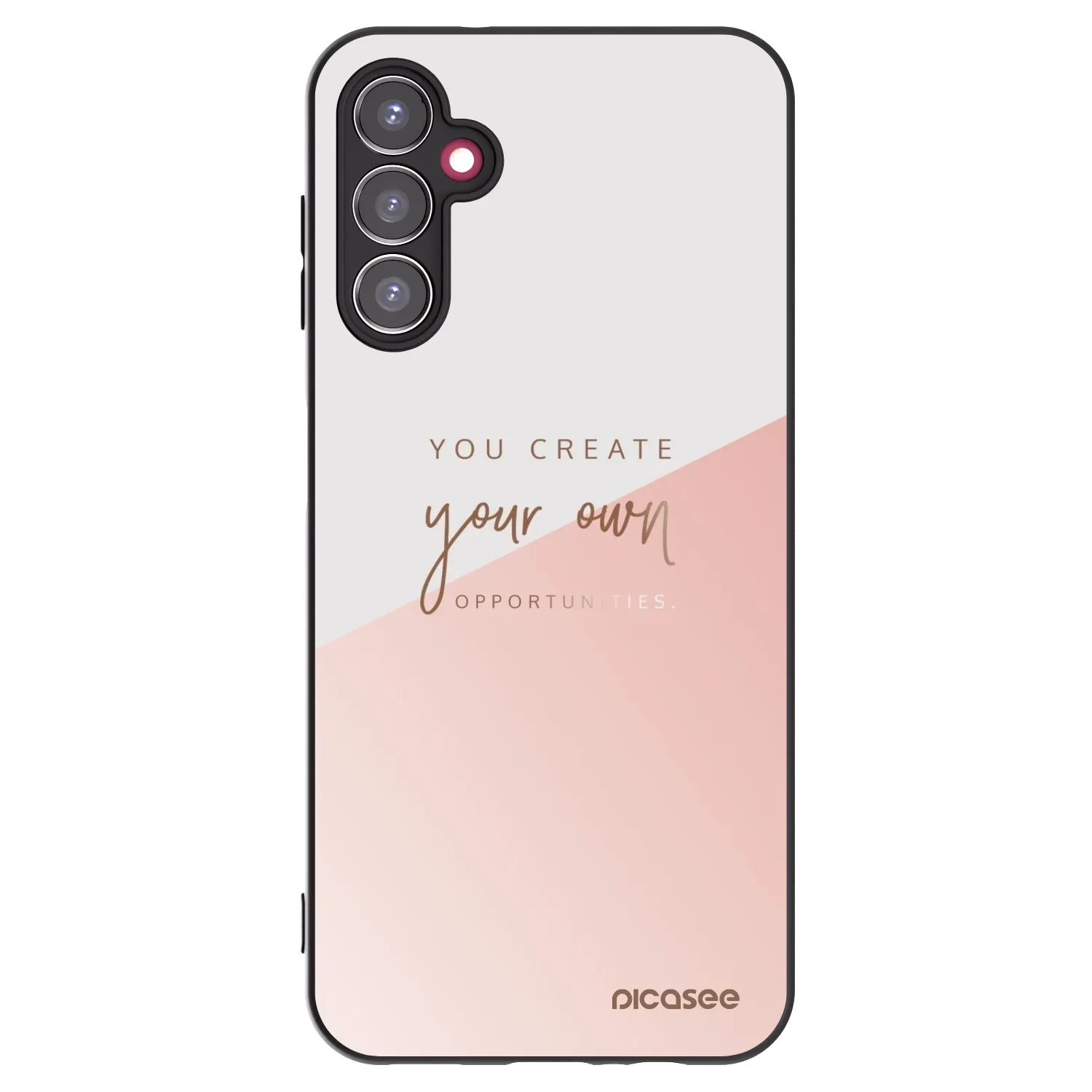 Picasee silikónový čierny obal pre Samsung Galaxy A14 4G A145R - Vytvor si svoju vlastnú príležitosť