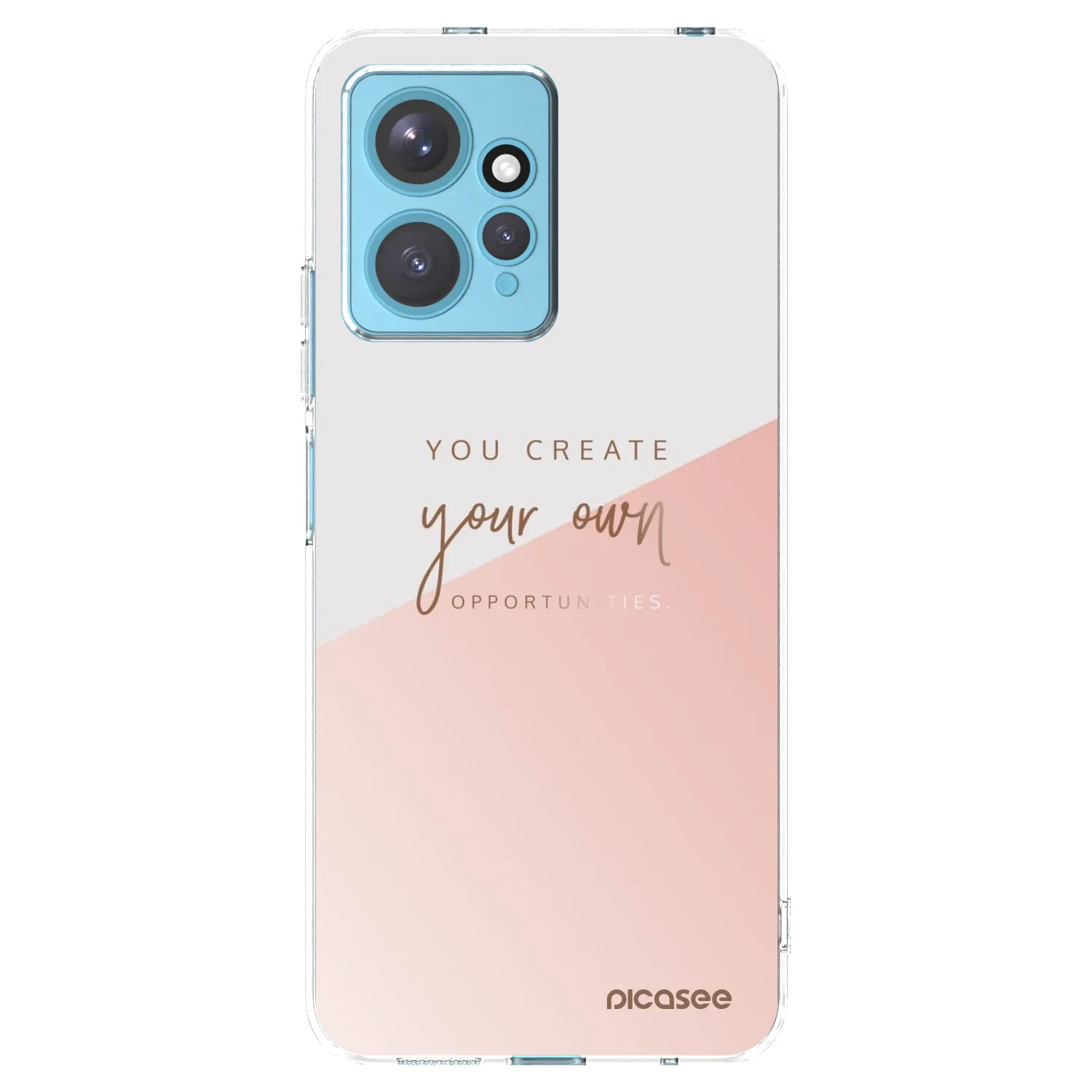 Picasee silikónový prehľadný obal pre Xiaomi Redmi Note 12 4G - Vytvor si svoju vlastnú príležitosť