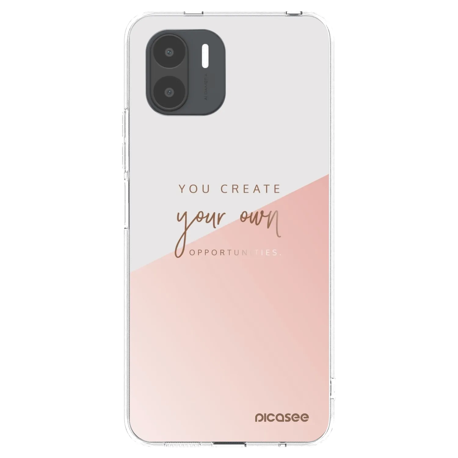 Picasee silikónový prehľadný obal pre Xiaomi Redmi A2 - Vytvor si svoju vlastnú príležitosť