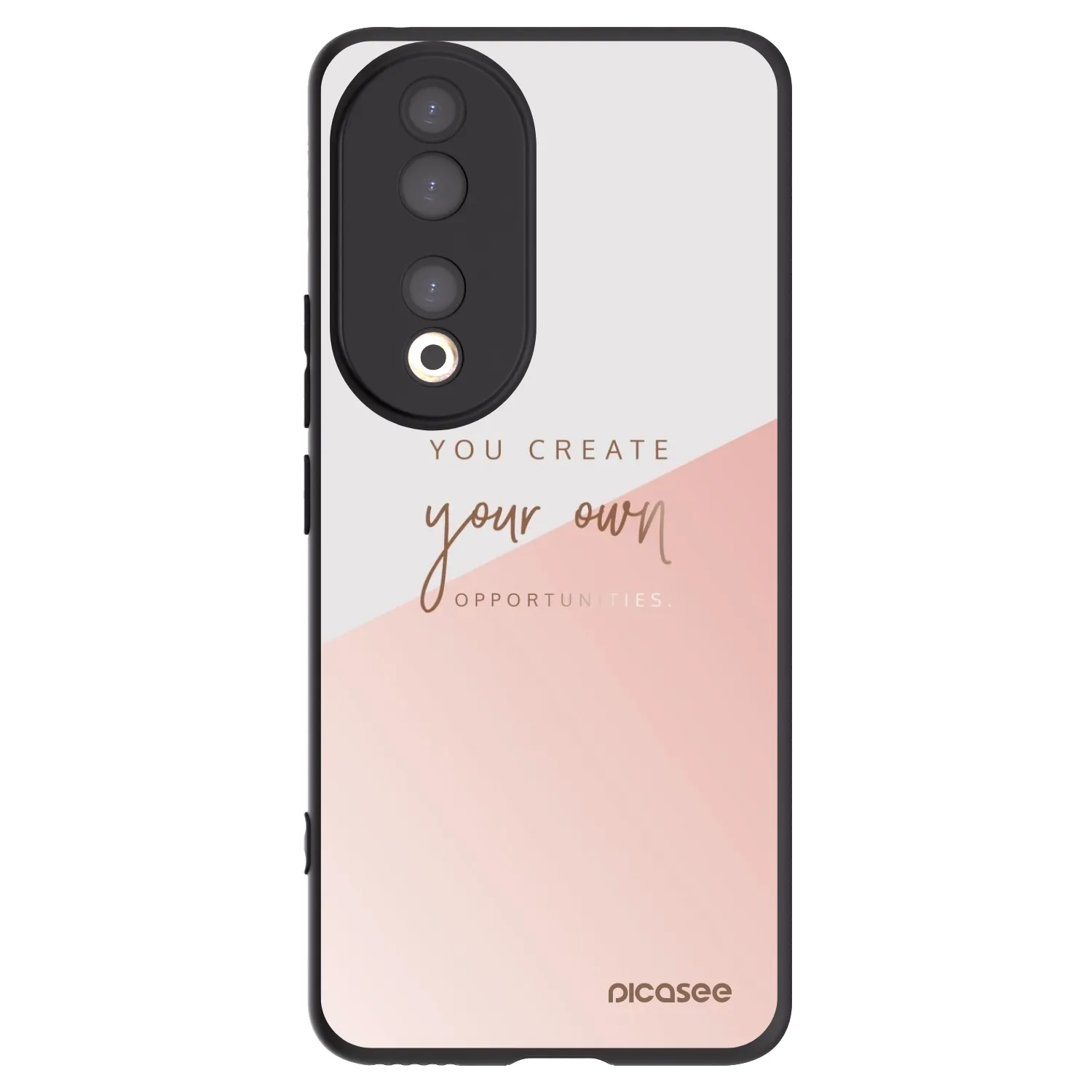 Picasee silikónový čierny obal pre Honor 90 5G - Vytvor si svoju vlastnú príležitosť