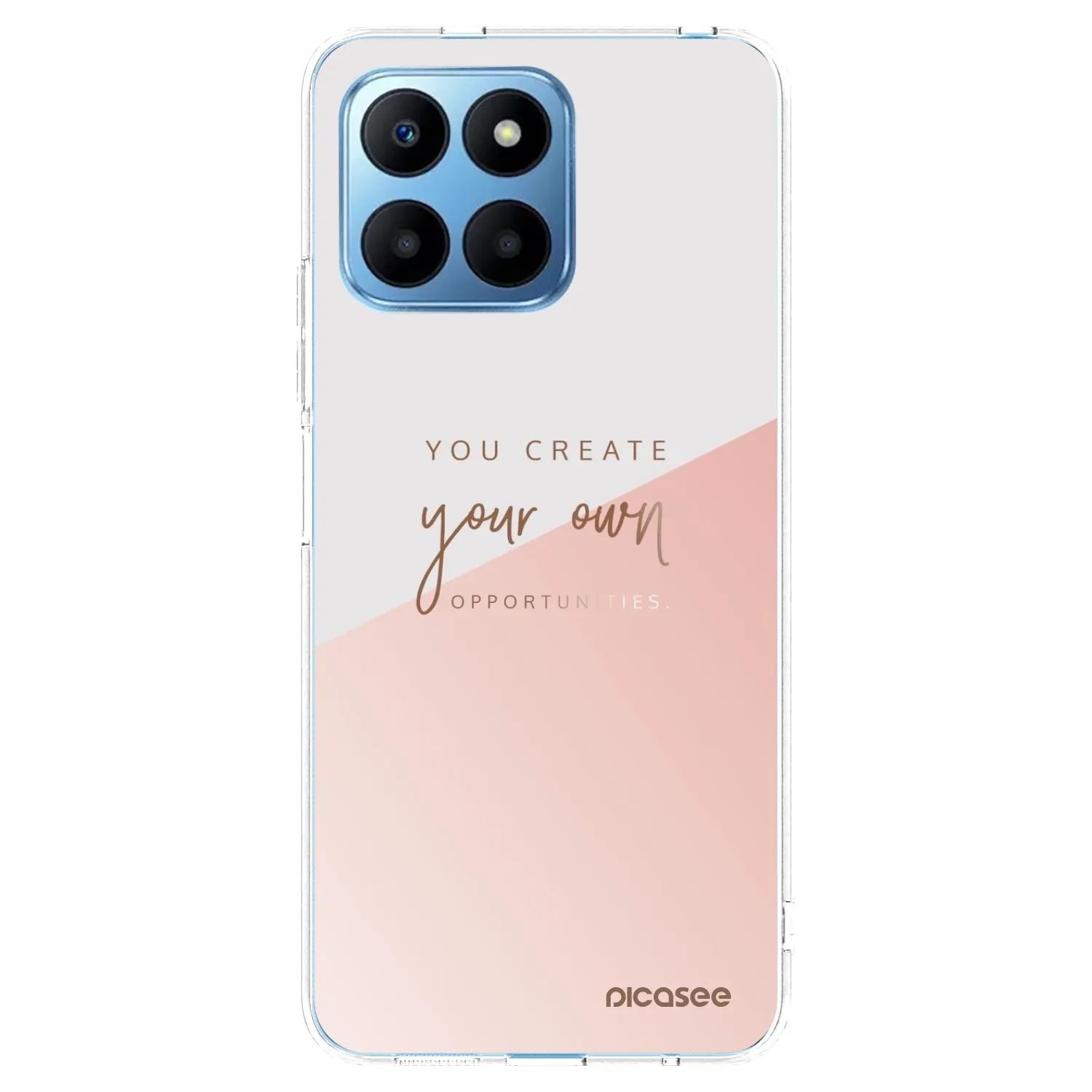 Picasee silikónový prehľadný obal pre Honor 70 Lite - Vytvor si svoju vlastnú príležitosť