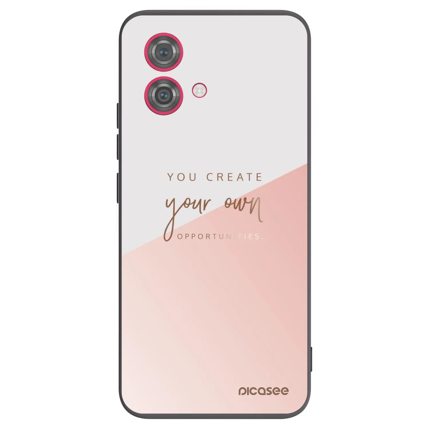 Picasee silikónový čierny obal pre Motorola Moto G84 5G - Vytvor si svoju vlastnú príležitosť