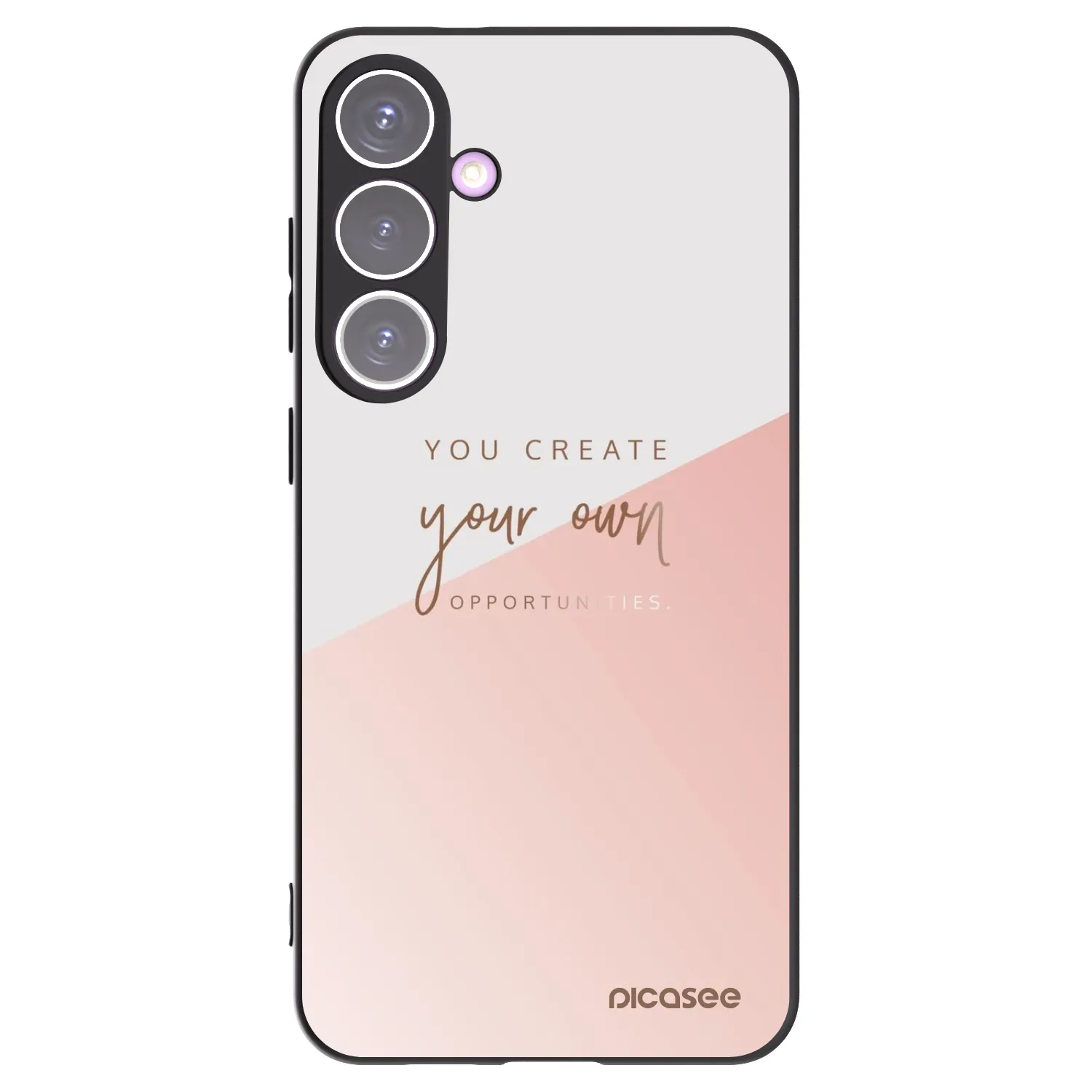 Picasee silikónový čierny obal pre Samsung Galaxy S24+ S926B 5G - Vytvor si svoju vlastnú príležitosť