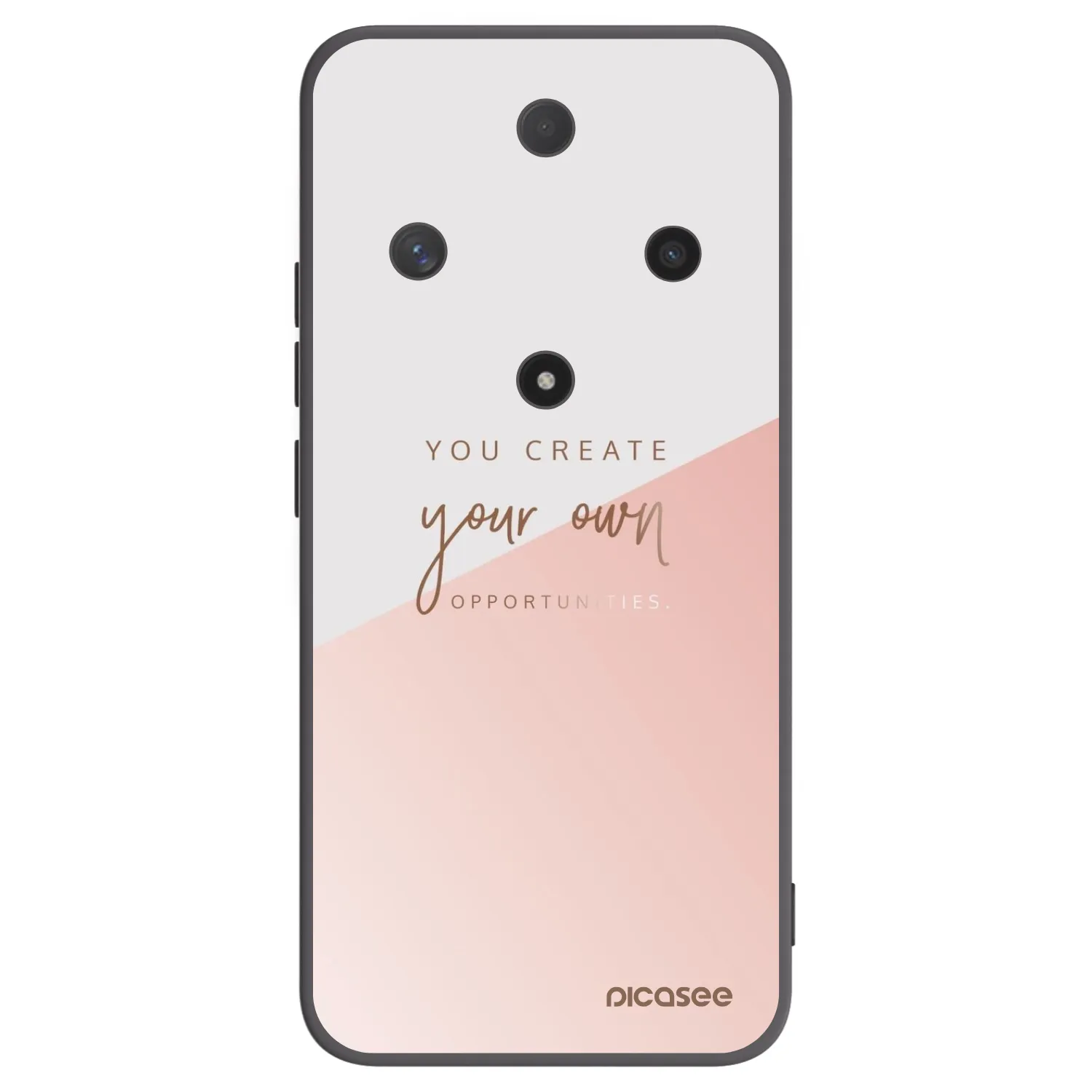 Picasee silikónový čierny obal pre Honor Magic6 Lite 5G - Vytvor si svoju vlastnú príležitosť