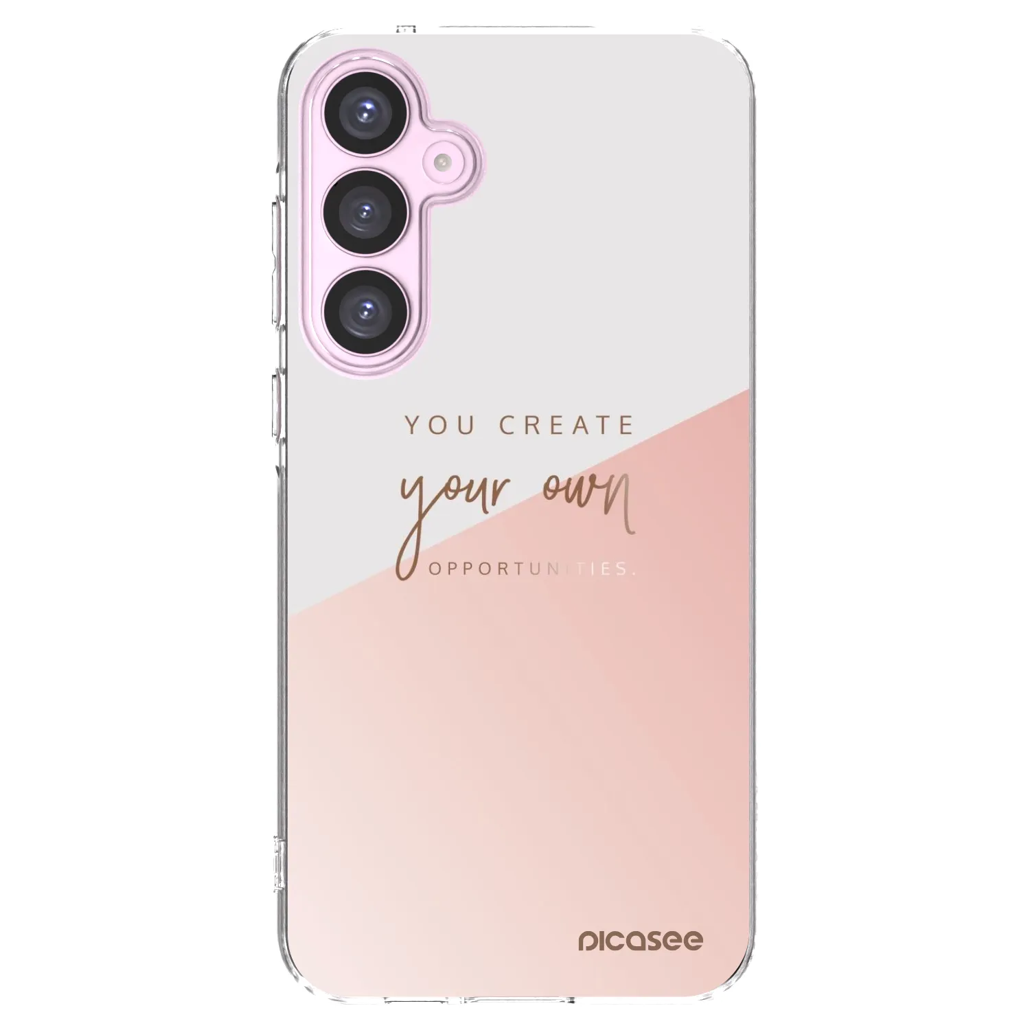 Picasee silikónový prehľadný obal pre Samsung Galaxy A55 5G A556B - Vytvor si svoju vlastnú príležitosť
