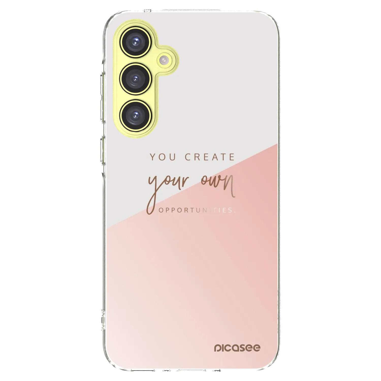 Picasee silikónový prehľadný obal pre Samsung Galaxy A35 5G A356B - Vytvor si svoju vlastnú príležitosť