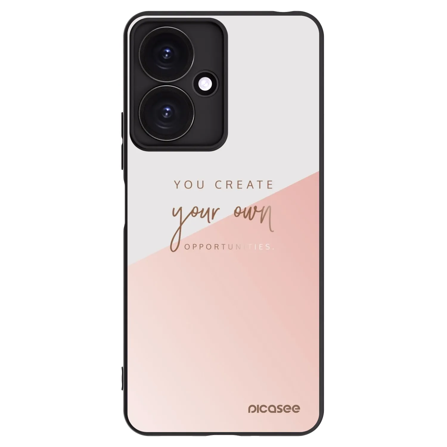 Picasee silikónový čierny obal pre Xiaomi Redmi 13C 5G - Vytvor si svoju vlastnú príležitosť