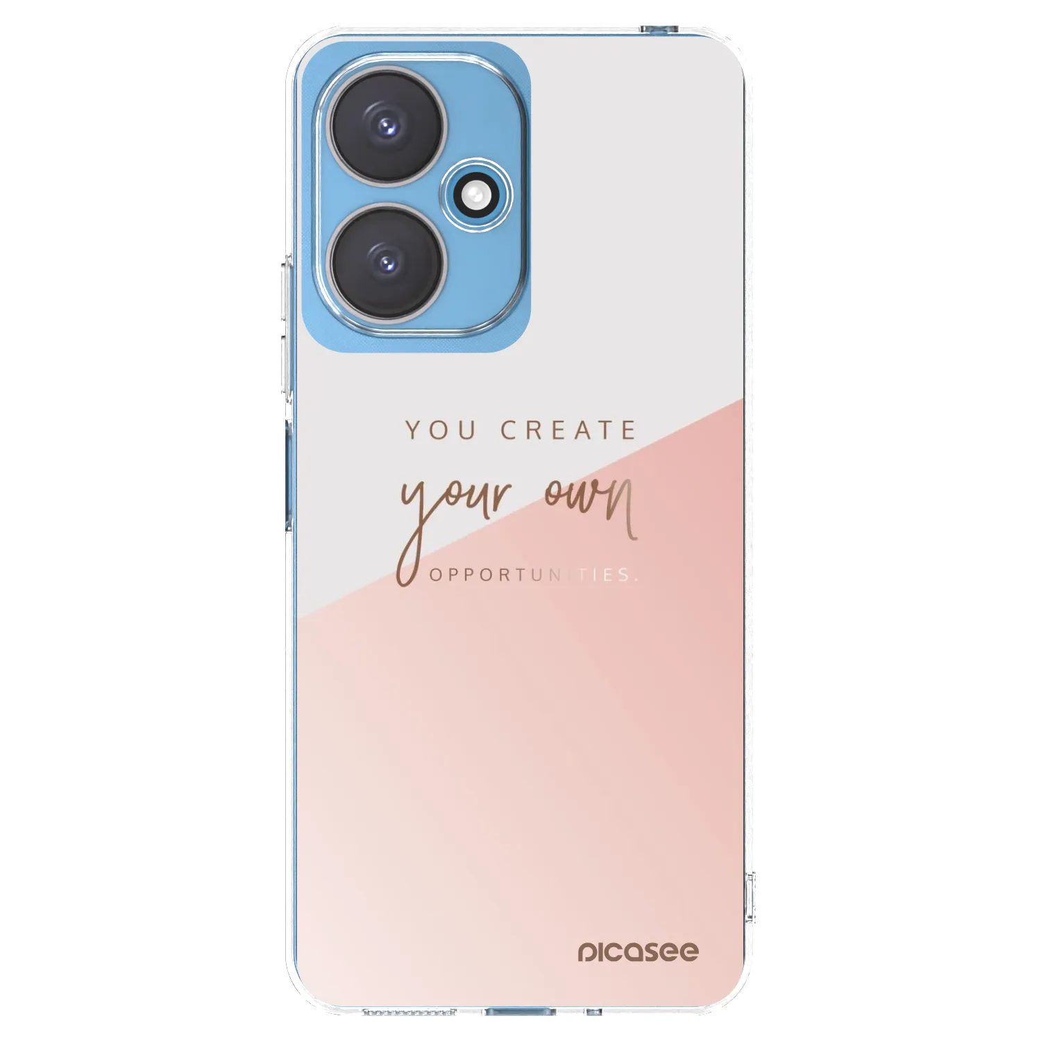 Picasee silikónový prehľadný obal pre Xiaomi Redmi 13C 5G - Vytvor si svoju vlastnú príležitosť