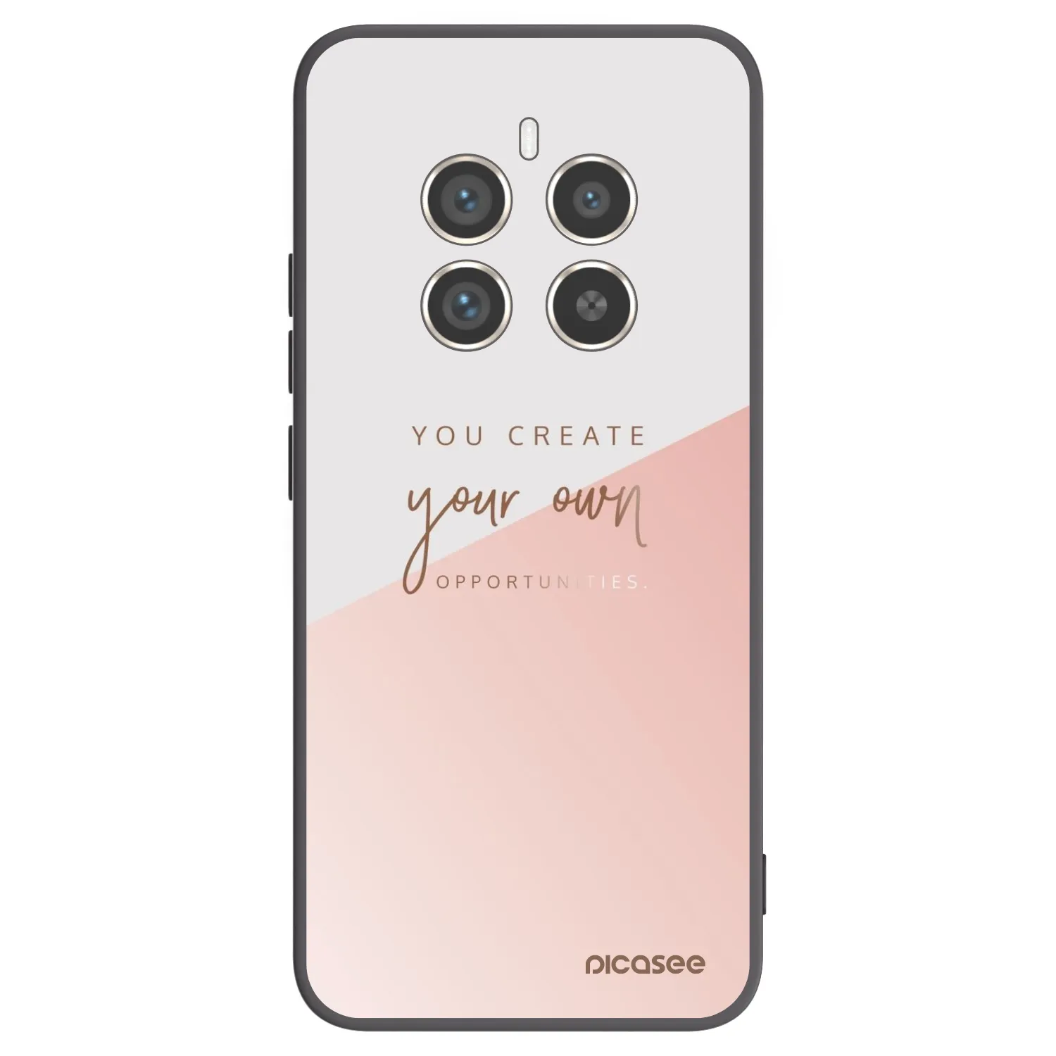 Picasee silikónový čierny obal pre Realme 12 Pro 5G - Vytvor si svoju vlastnú príležitosť