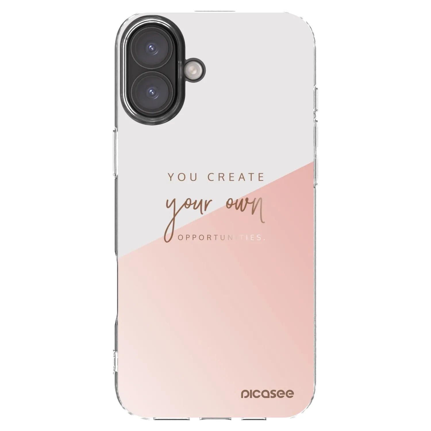 Picasee silikónový prehľadný obal pre Apple iPhone 16 Plus - Vytvor si svoju vlastnú príležitosť