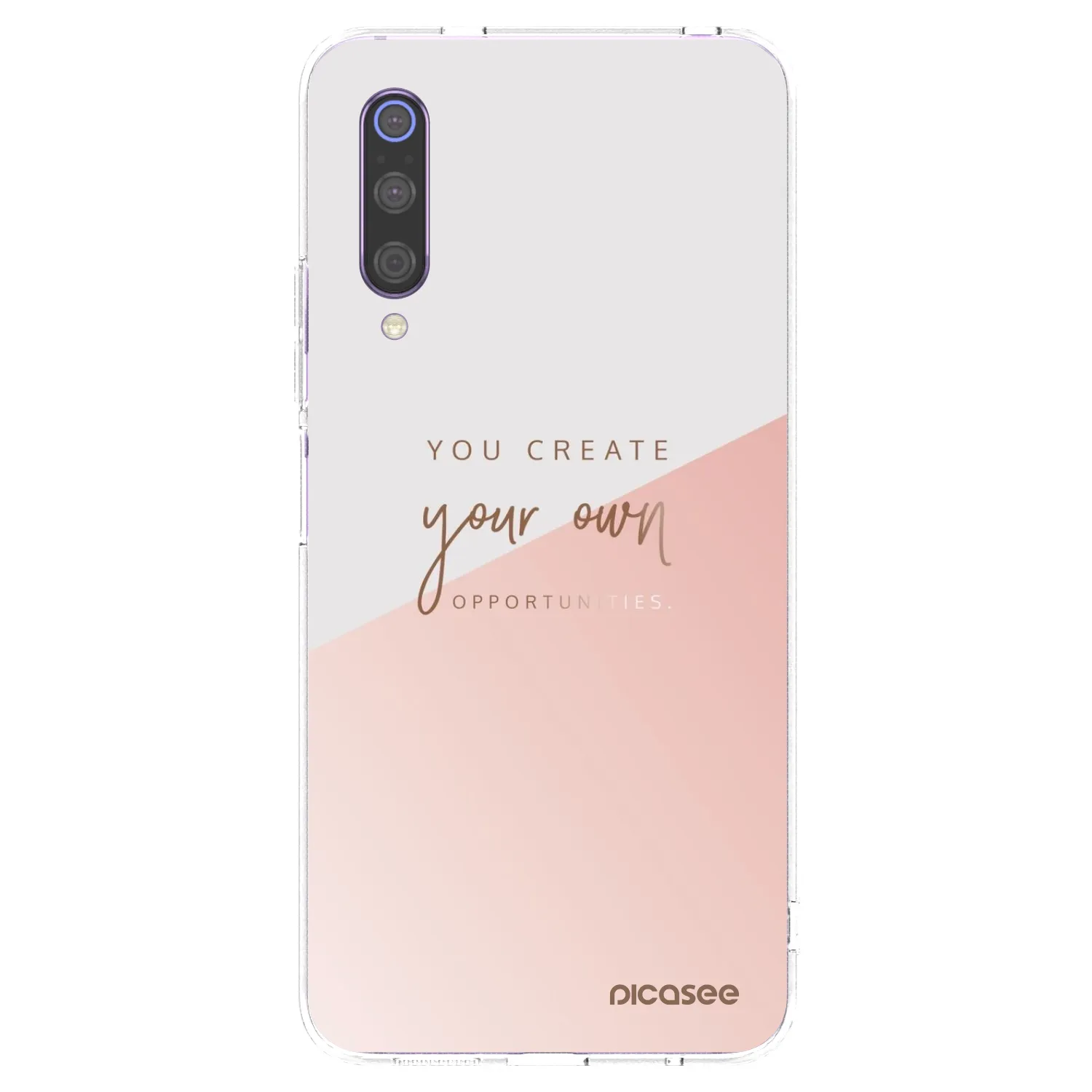Picasee silikónový prehľadný obal pre Xiaomi Mi 9 - Vytvor si svoju vlastnú príležitosť