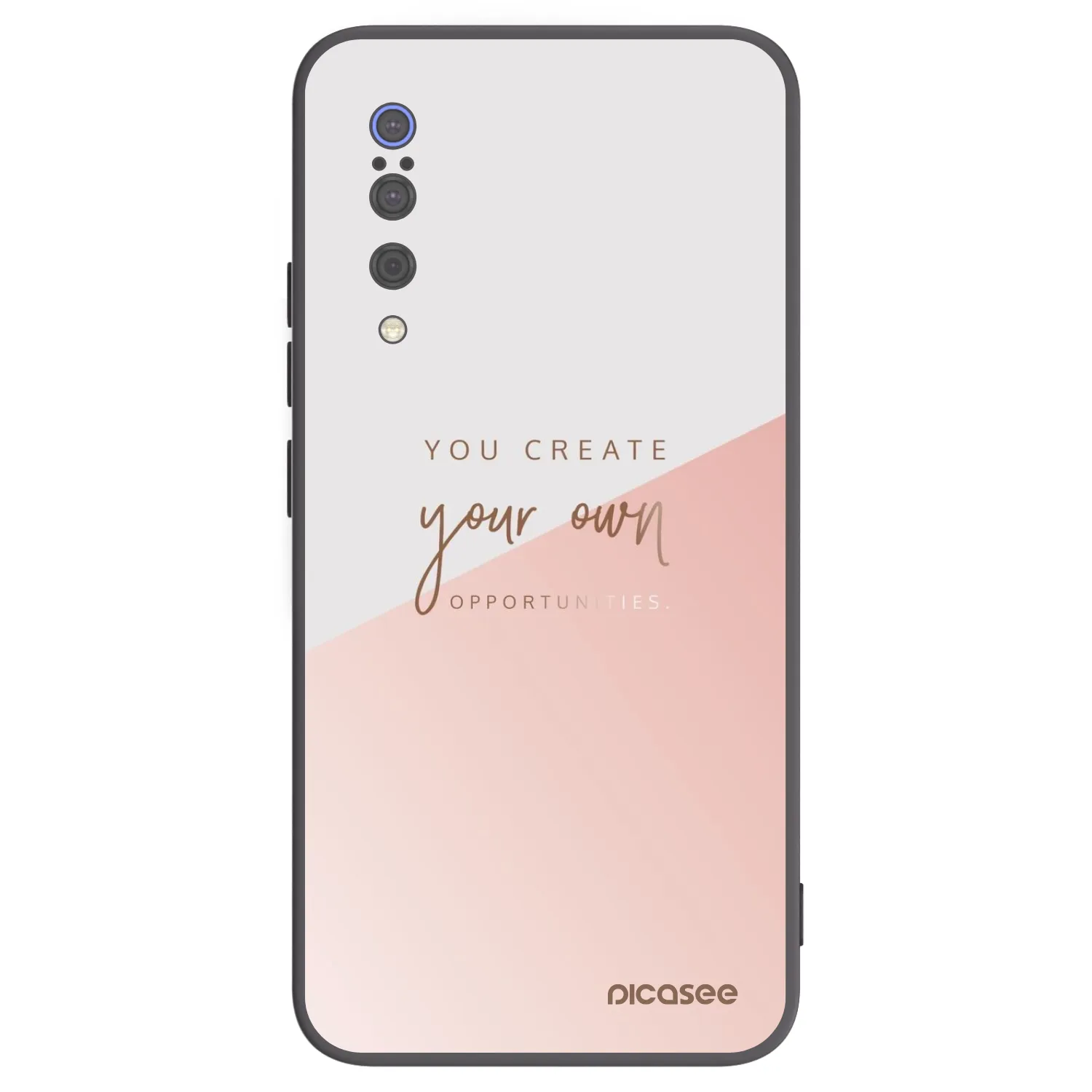 Picasee silikónový čierny obal pre Xiaomi Mi 9 - Vytvor si svoju vlastnú príležitosť