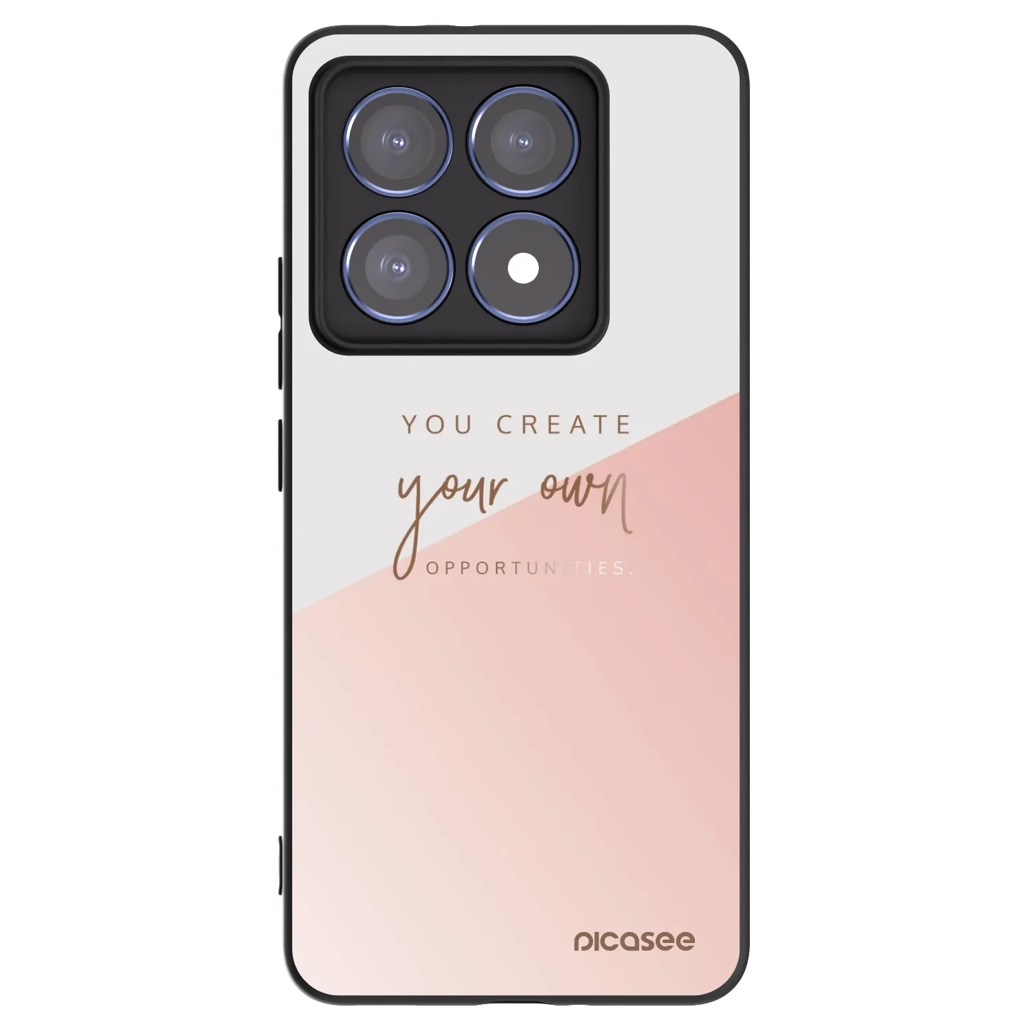 Picasee silikónový čierny obal pre Xiaomi 14T Pro - Vytvor si svoju vlastnú príležitosť