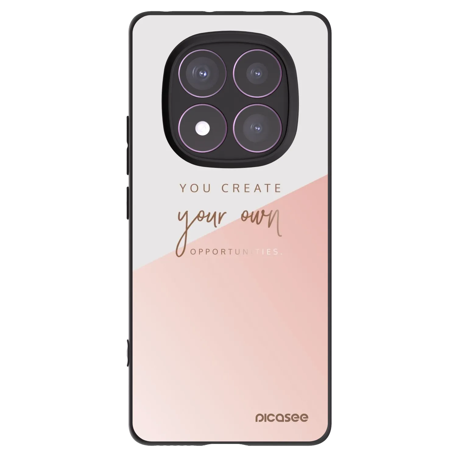 Silikónový čierny obal pre Xiaomi Redmi Note 14 Pro 4G - Vytvor si svoju vlastnú príležitosť