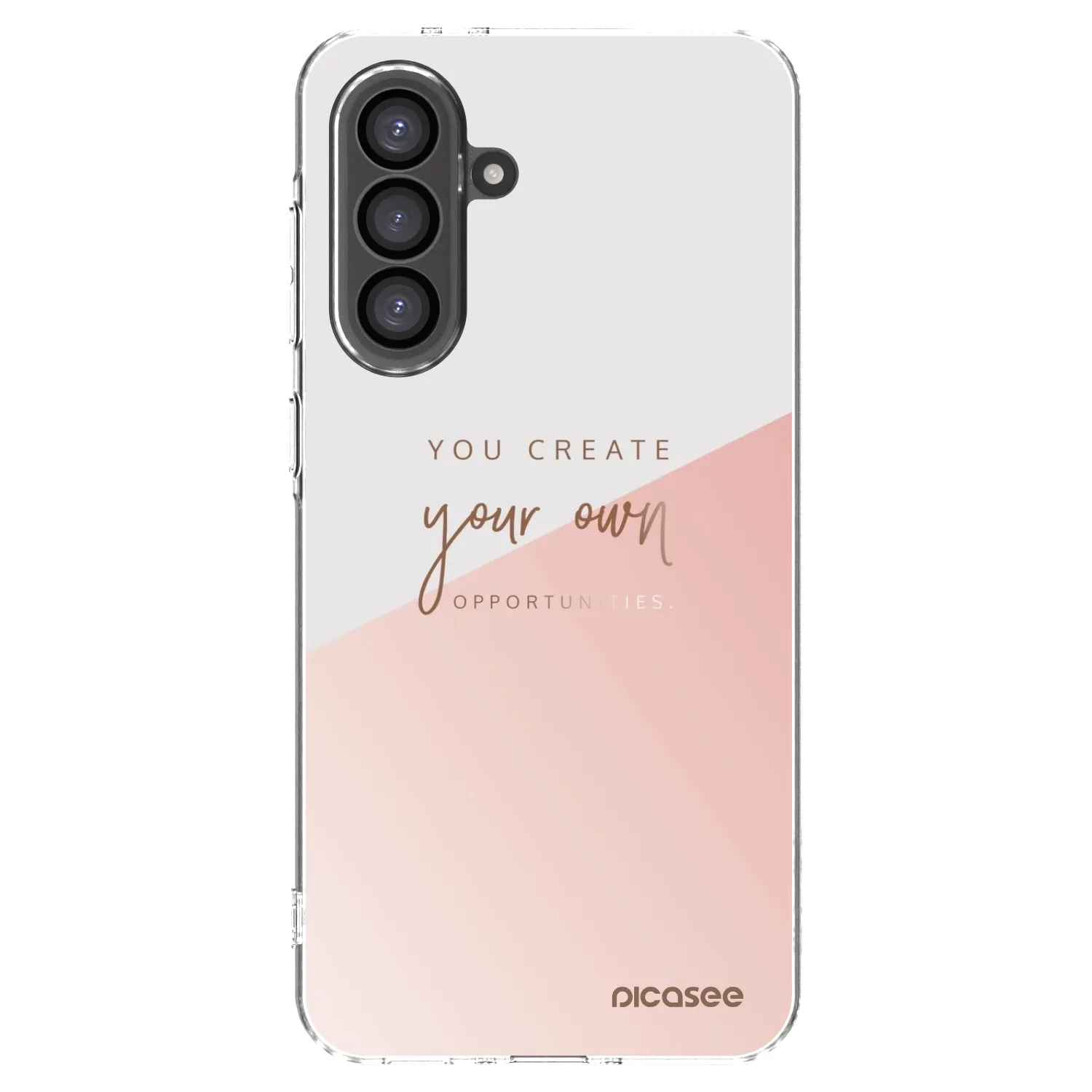 Picasee silikónový prehľadný obal pre Samsung Galaxy A56 5G A566B - Vytvor si svoju vlastnú príležitosť