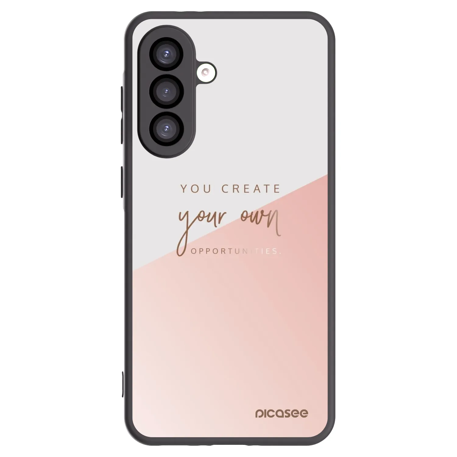 Picasee silikónový čierny obal pre Samsung Galaxy A26 5G A266B - Vytvor si svoju vlastnú príležitosť