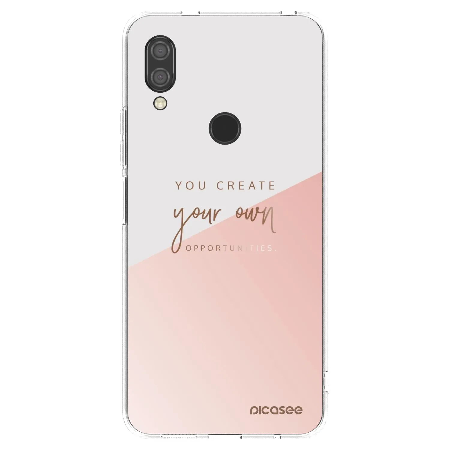 Picasee silikónový prehľadný obal pre Xiaomi Redmi 7 - Vytvor si svoju vlastnú príležitosť