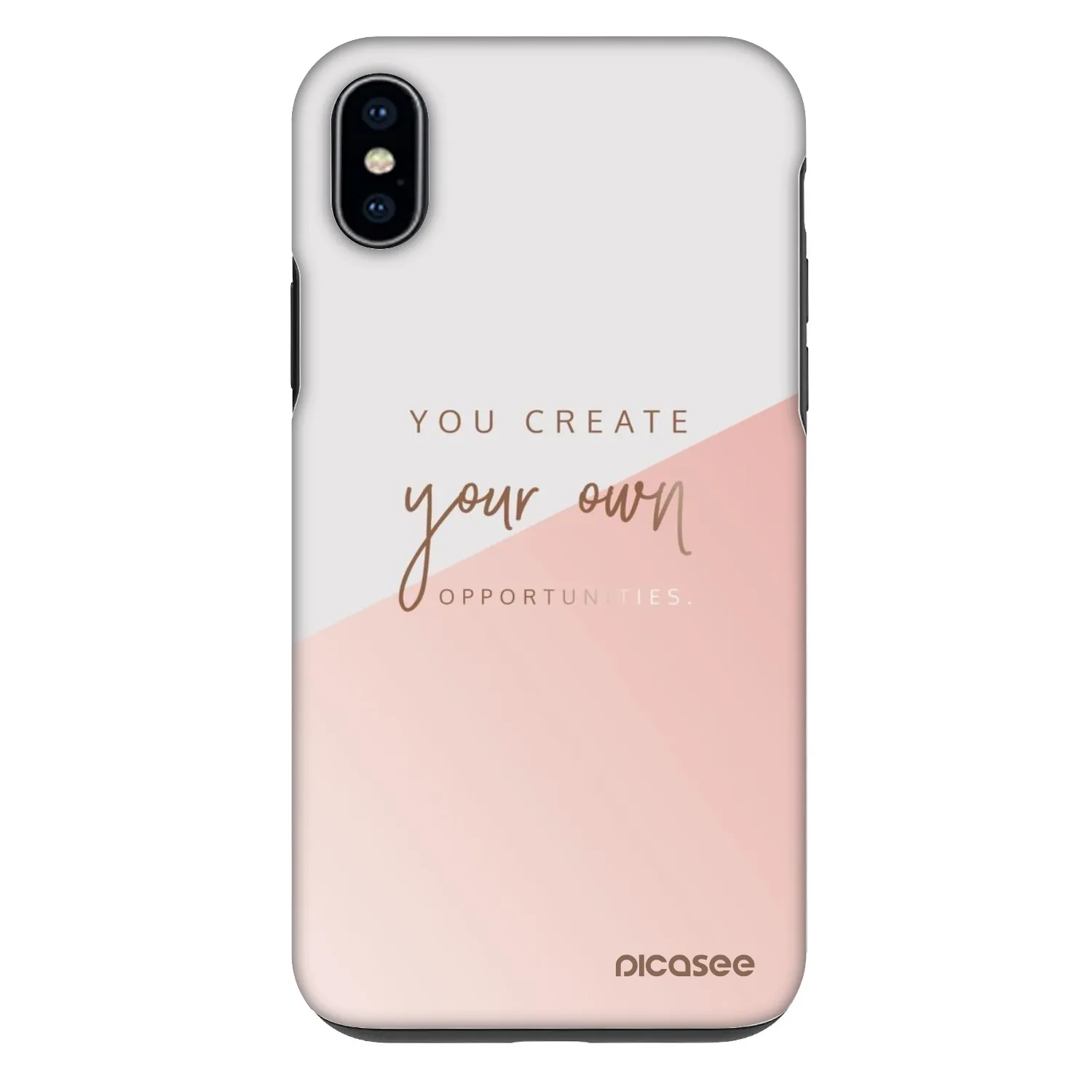 Picasee Fashion Case pre Apple iPhone XS Max - Vytvor si svoju vlastnú príležitosť