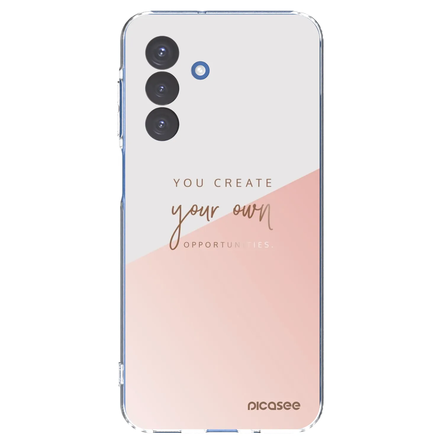 Picasee silikónový prehľadný obal pre Samsung Galaxy A17 5G - Vytvor si svoju vlastnú príležitosť