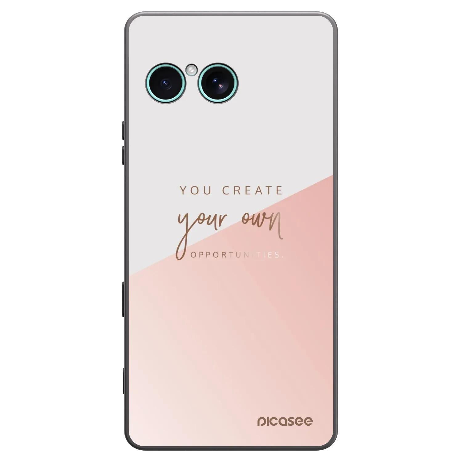 Picasee silikónový čierny obal pre Sony Xperia 10 VII - Vytvor si svoju vlastnú príležitosť
