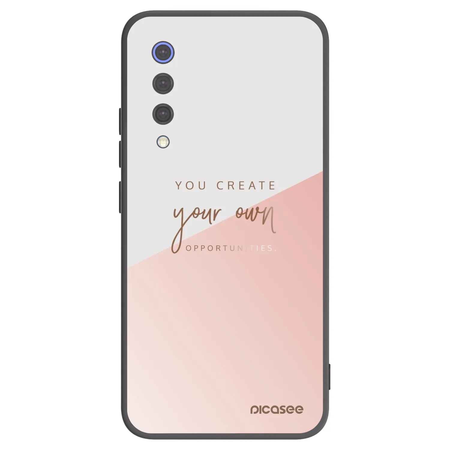 Picasee silikónový čierny obal pre Xiaomi Mi 9 SE - Vytvor si svoju vlastnú príležitosť
