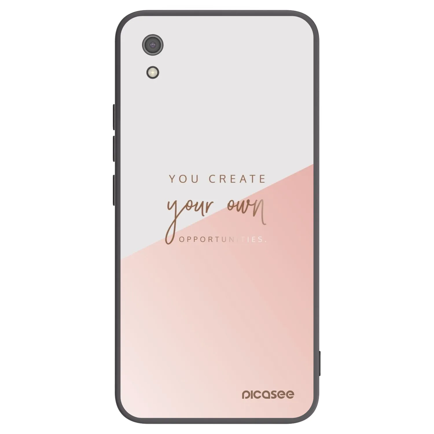 Picasee silikónový čierny obal pre Xiaomi Redmi 7A - Vytvor si svoju vlastnú príležitosť