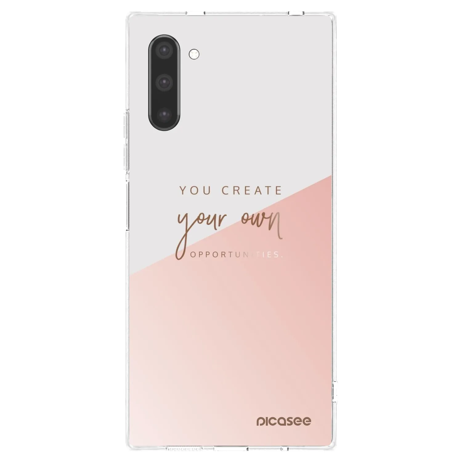 Picasee silikónový prehľadný obal pre Samsung Galaxy Note 10 N970F - Vytvor si svoju vlastnú príležitosť
