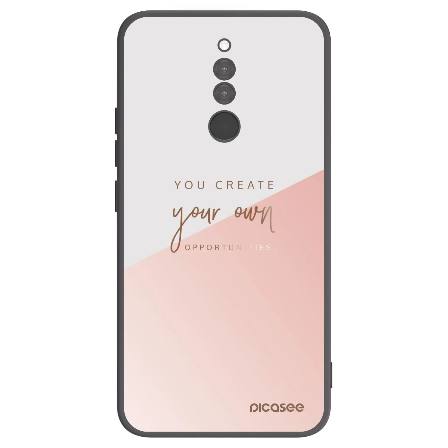 Picasee silikónový čierny obal pre Xiaomi Redmi 8 - Vytvor si svoju vlastnú príležitosť