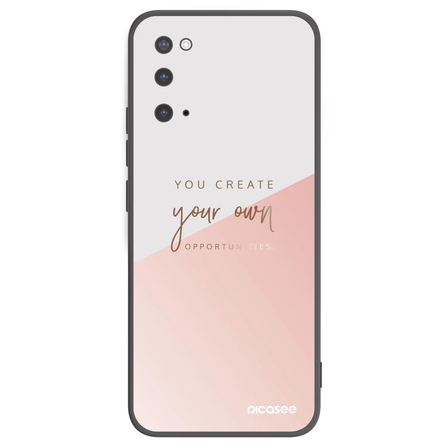 Picasee silikónový čierny obal pre Samsung Galaxy S20 G980F - Vytvor si svoju vlastnú príležitosť