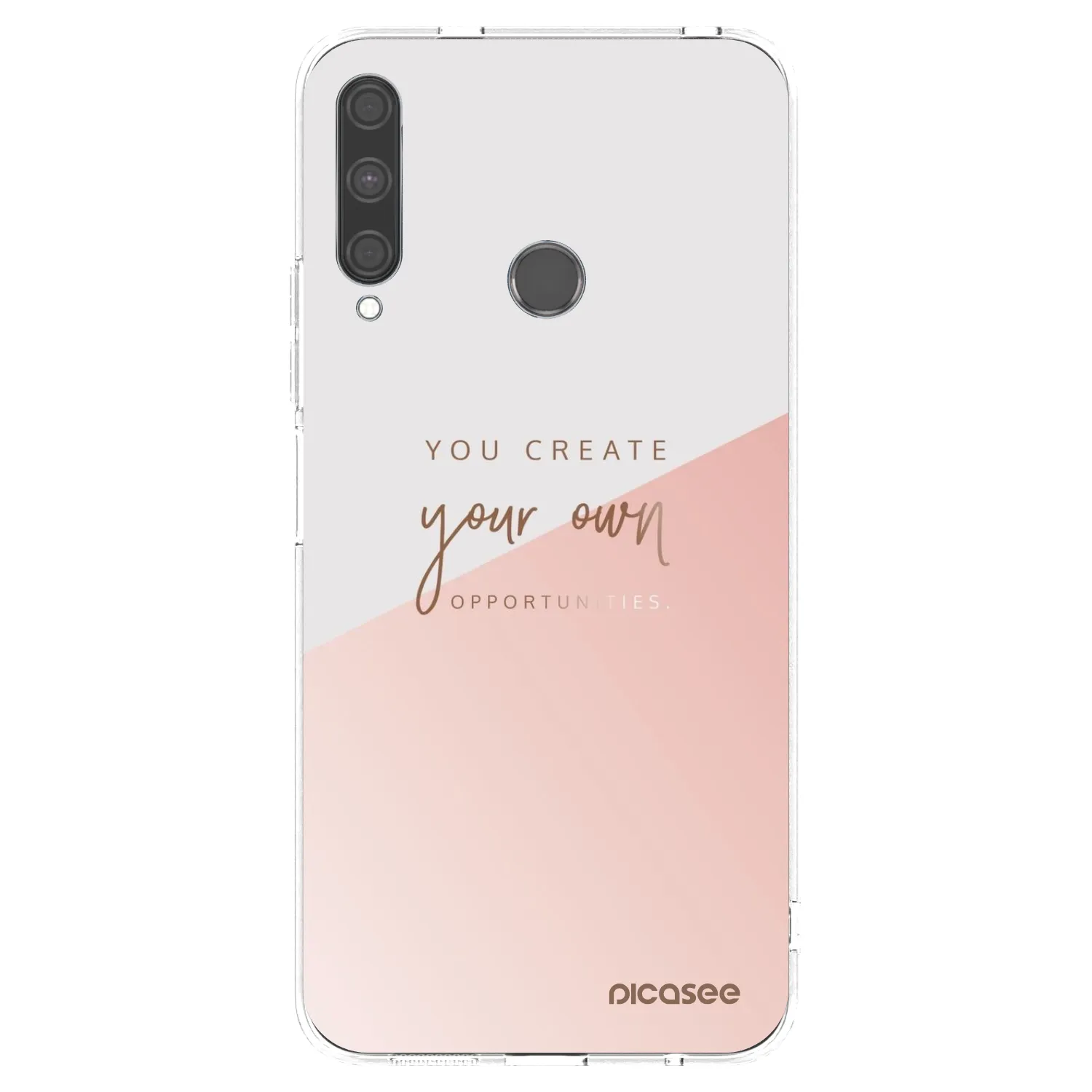 Picasee silikónový prehľadný obal pre Huawei P40 Lite E - Vytvor si svoju vlastnú príležitosť