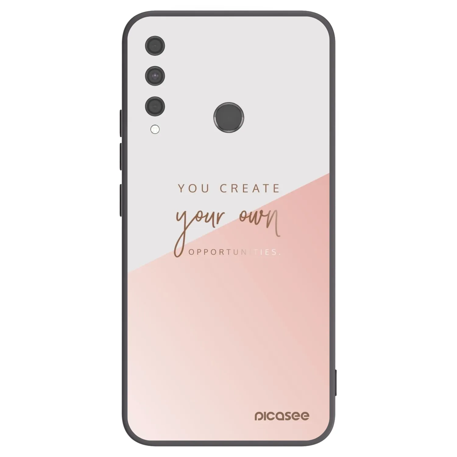 Picasee silikónový čierny obal pre Huawei P40 Lite E - Vytvor si svoju vlastnú príležitosť
