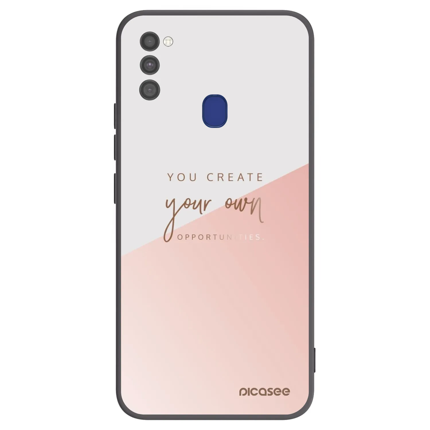 Picasee silikónový čierny obal pre Samsung Galaxy M21 M215F - Vytvor si svoju vlastnú príležitosť