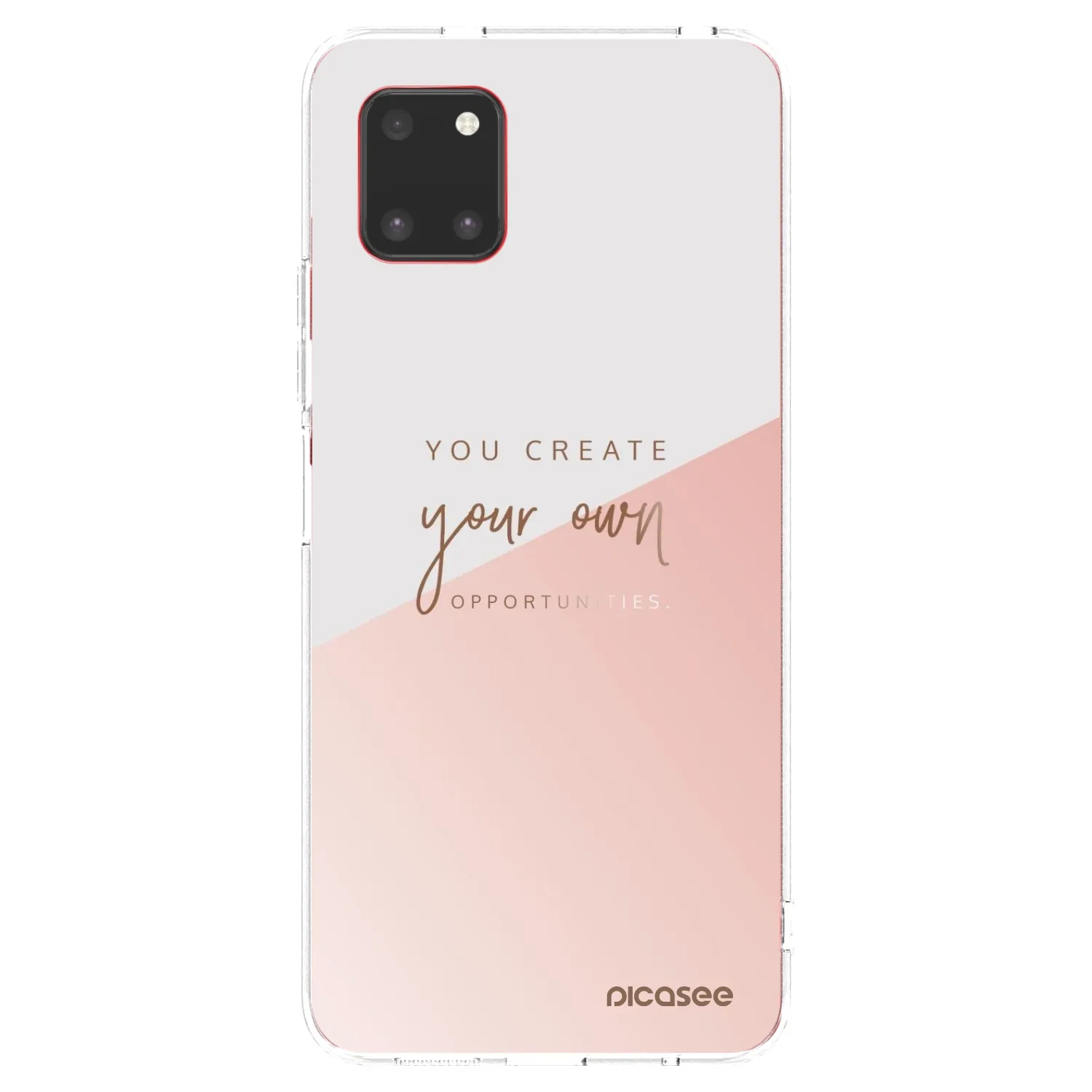 Picasee silikónový prehľadný obal pre Samsung Galaxy Note 10 Lite N770F - Vytvor si svoju vlastnú príležitosť