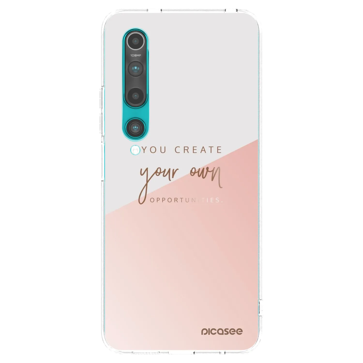 Picasee silikónový prehľadný obal pre Xiaomi Mi 10 - Vytvor si svoju vlastnú príležitosť