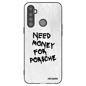 Picasee silikónový čierny obal pre Realme 6i - White Dollar