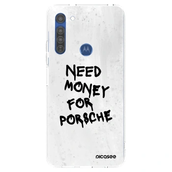 Obal pre Motorola Moto G8 - White Dollar