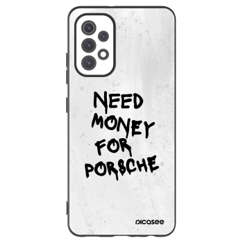 Picasee silikónový čierny obal pre Samsung Galaxy A32 5G A326B - White Dollar