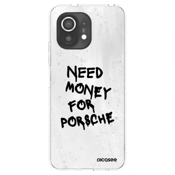 Picasee silikónový prehľadný obal pre Xiaomi Mi 11 - White Dollar