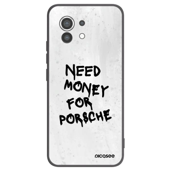 Picasee silikónový čierny obal pre Xiaomi Mi 11 - White Dollar