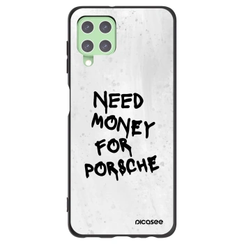 Picasee silikónový čierny obal pre Samsung Galaxy A22 A225F 4G - White Dollar
