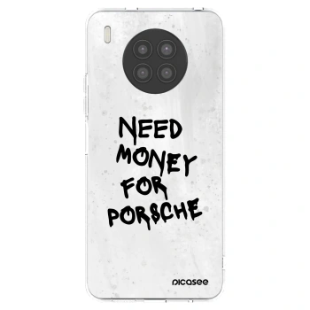 Picasee silikónový prehľadný obal pre Huawei Nova 8i - White Dollar