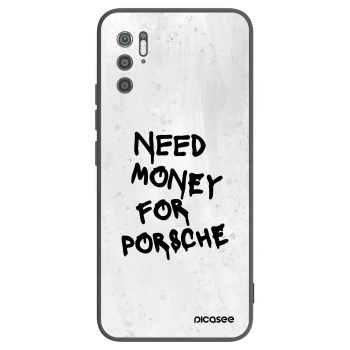 Picasee silikónový čierny obal pre Xiaomi Poco M3 Pro 5G - White Dollar