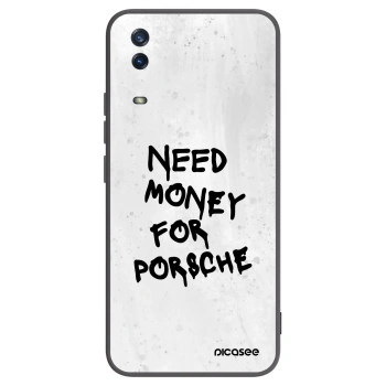 Picasee silikónový čierny obal pre Vivo Y11s - White Dollar