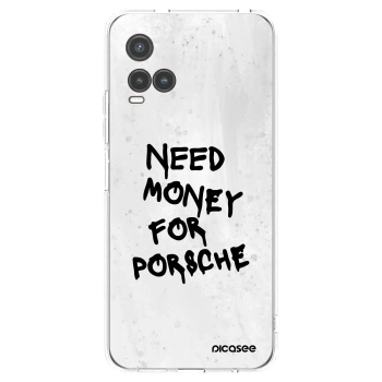 Picasee silikónový prehľadný obal pre Vivo Y33s - White Dollar